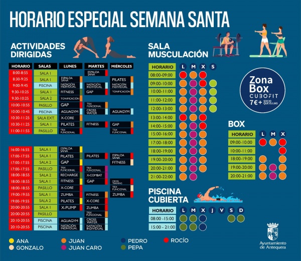 Horario Especial Semana Santa 2023