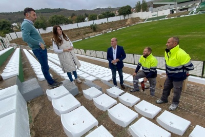 El Ayuntamiento de Antequera acomete nuevas mejoras en el Estadio Municipal El M