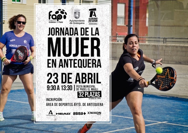 JORNADA DE LA MUJER EN ANTEQUERA 23 DE ABRIL Y ACUERDO PATROCINIO @faponline