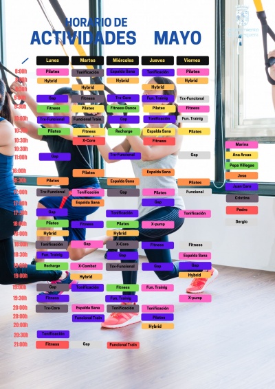 Actividades Mayo