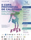 Las instalaciones del Parque Atalaya acogen este sábado 2 de abril la II Copa Provincial de Calistenia de la Diputación de Málaga