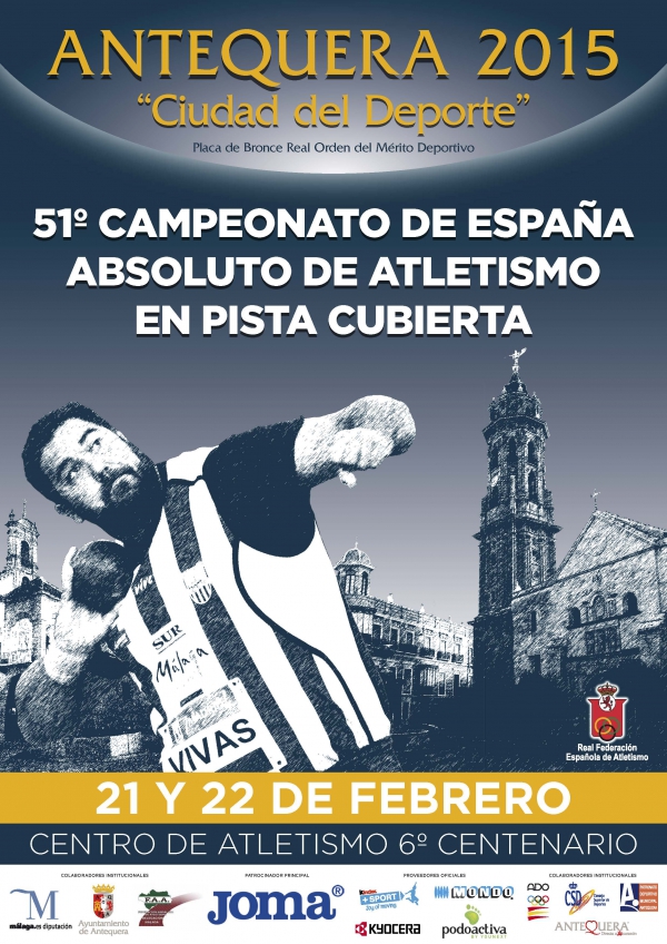 Antequera, centro del atletismo absoluto nacional con motivo del Campeonato de E
