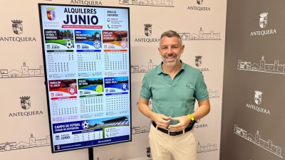 El Área de Deportes amplía desde junio la oferta de alquiler de in