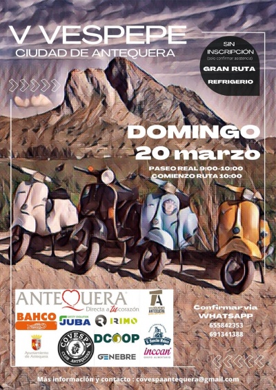V Vespepe Ciudad de Antequera