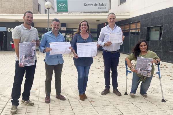 El Ayuntamiento de Antequera y el Área Sanitaria Norte de Málaga p