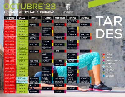 Actividades Octubre Tarde