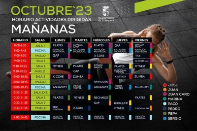 Actividades mes de Octubre