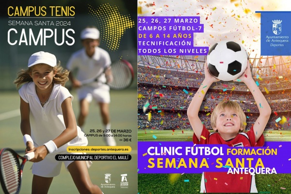 El Área de Deportes promueve el desarrollo de dos campus deportivos de f&