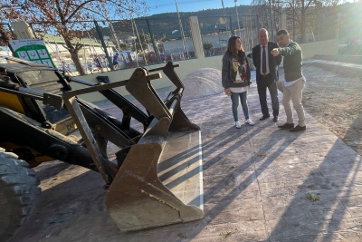 En marcha las obras de ampliación y mejora del complejo de pistas de peta