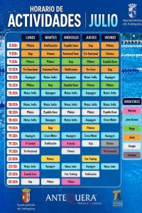 Actividades Julio