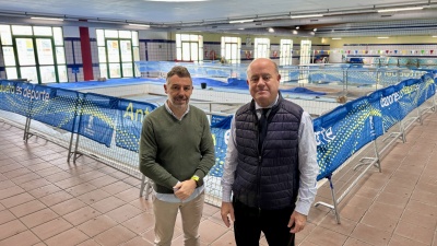Antequera ultima la puesta a punto de la piscina municipal cubierta de cara al i
