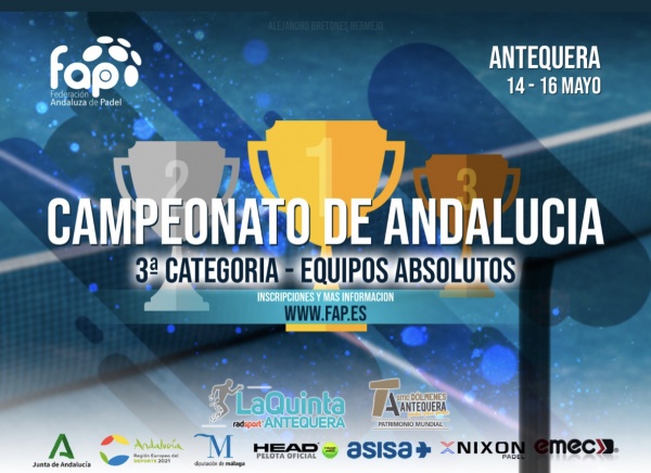 CAMPEONATO ANDALUCIA 3ª CATEGORÍA- EQUIPOS ABSOLUTOS