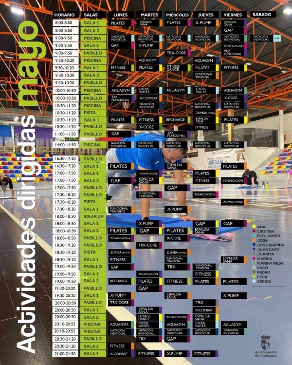 Actividades mes de Mayo