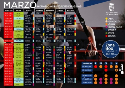 Actividades mes de Marzo