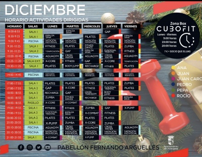 ACTIVIDADES DICIEMBRE