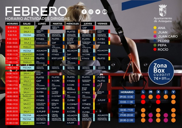 Actividades mes de Febrero